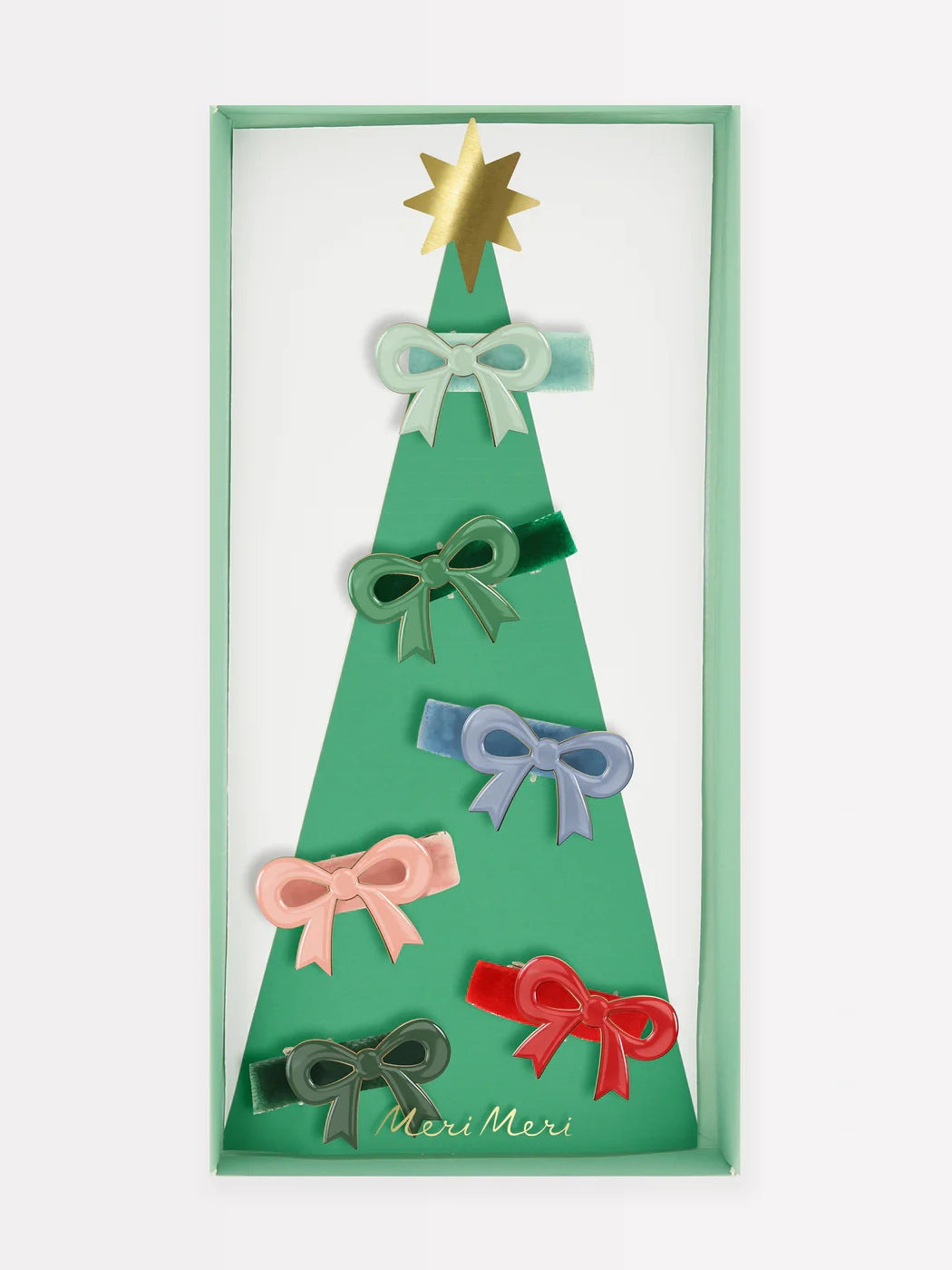 Bow Enamel Hair Slides
