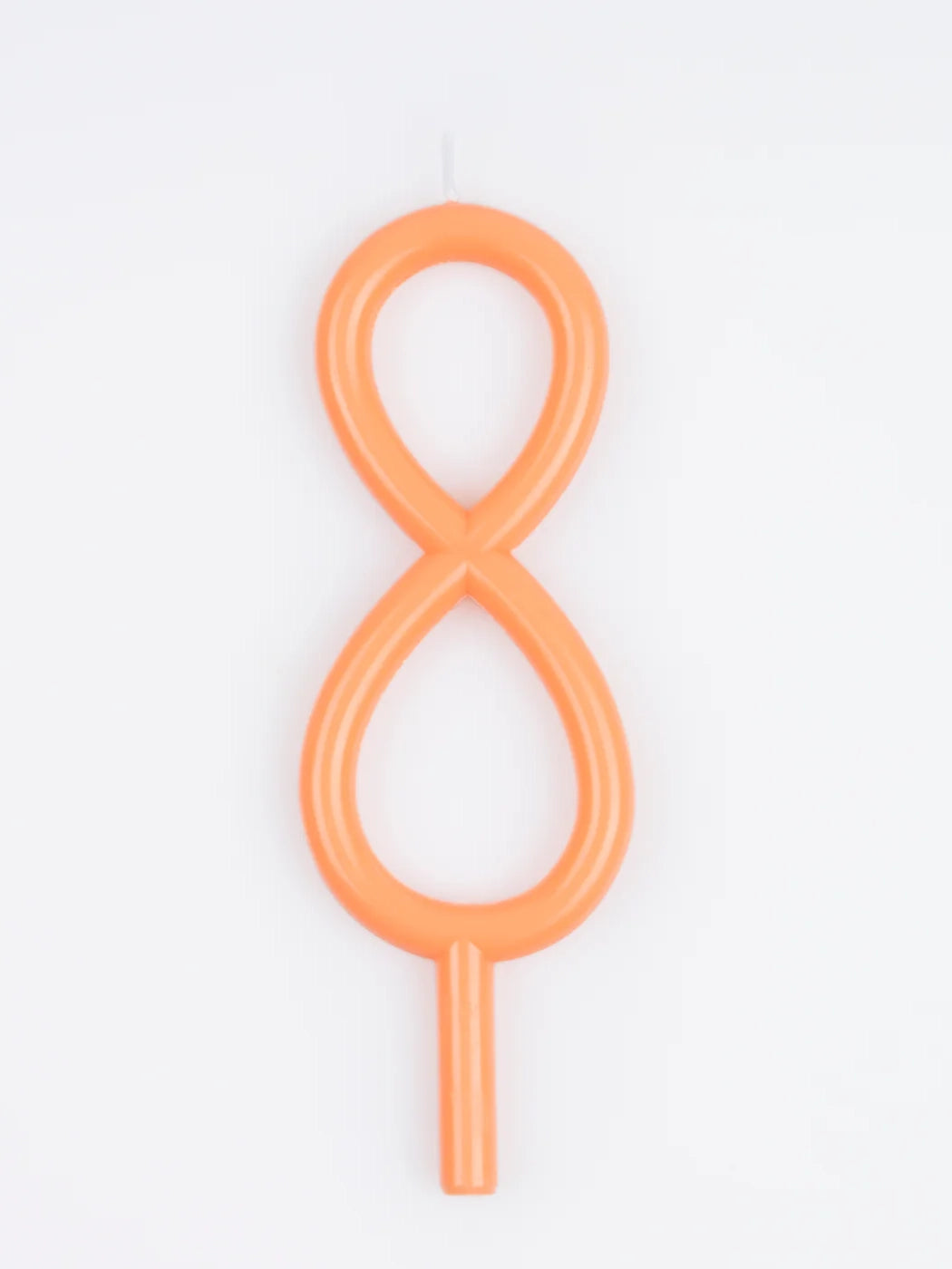 Slim Number 8 Candle