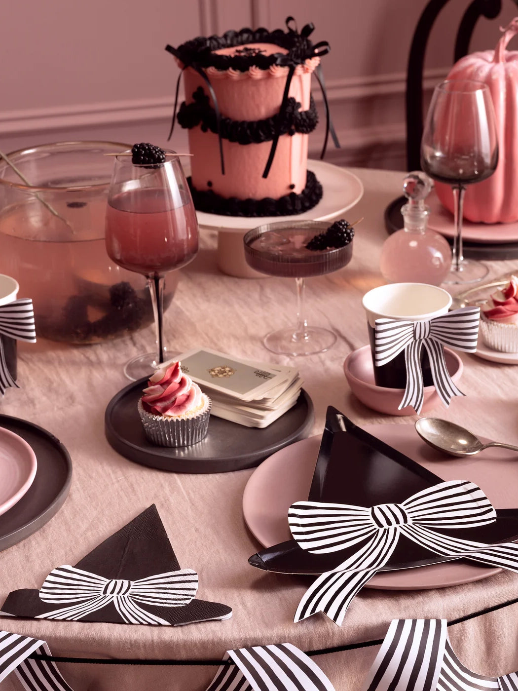 Black Witch Hat Napkins