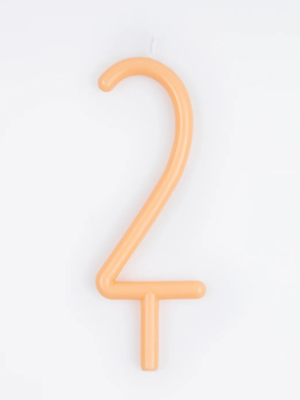 Slim Number 2 Candle