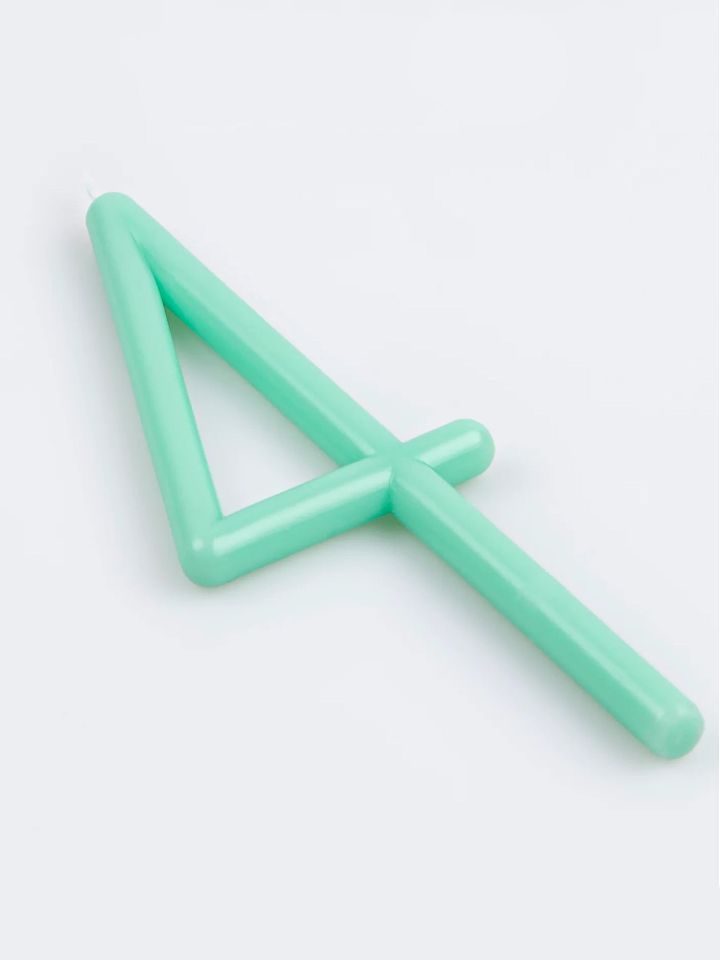 Slim Number 4 Candle