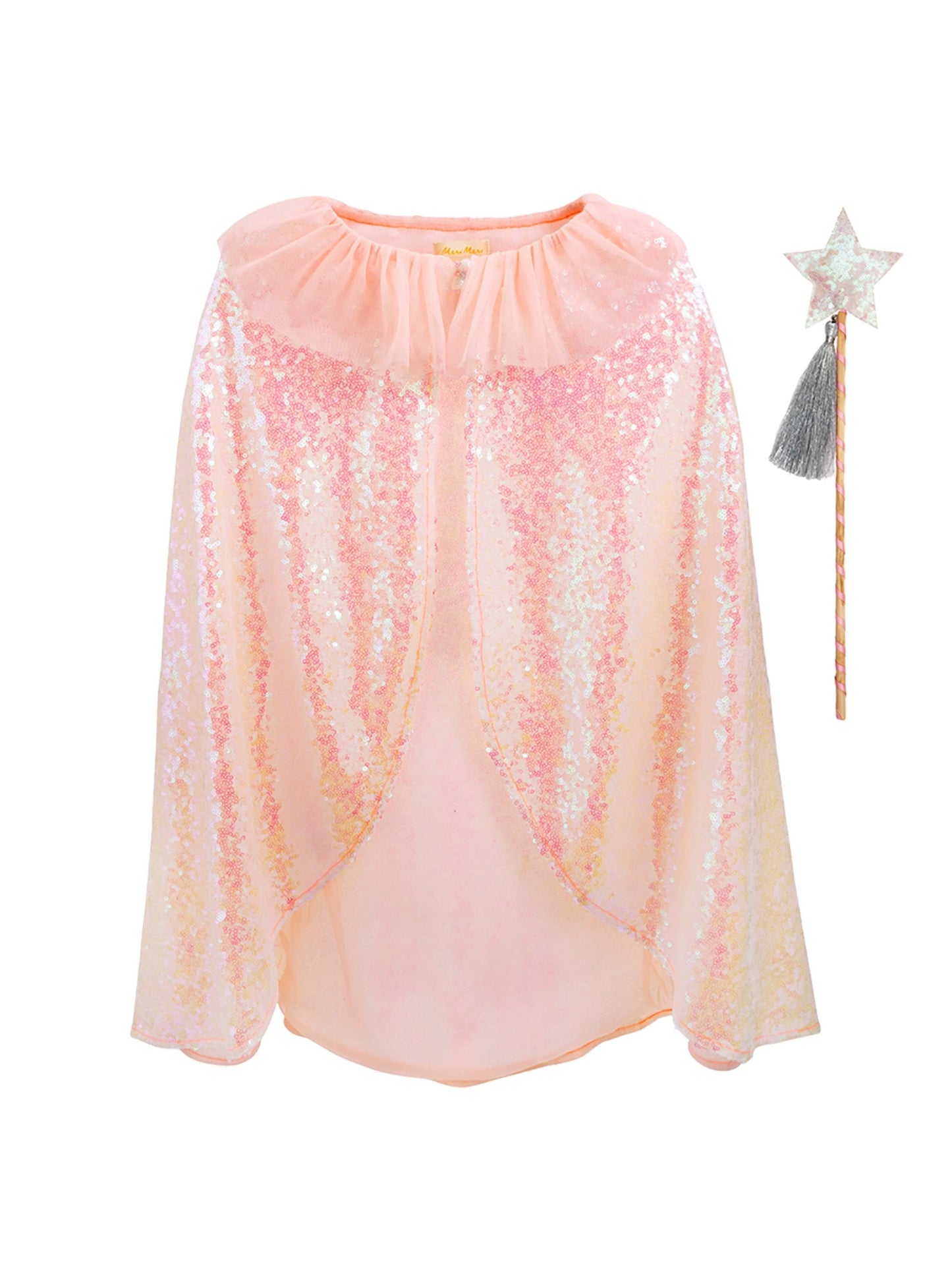 Iridescent Sequin Cape Costume