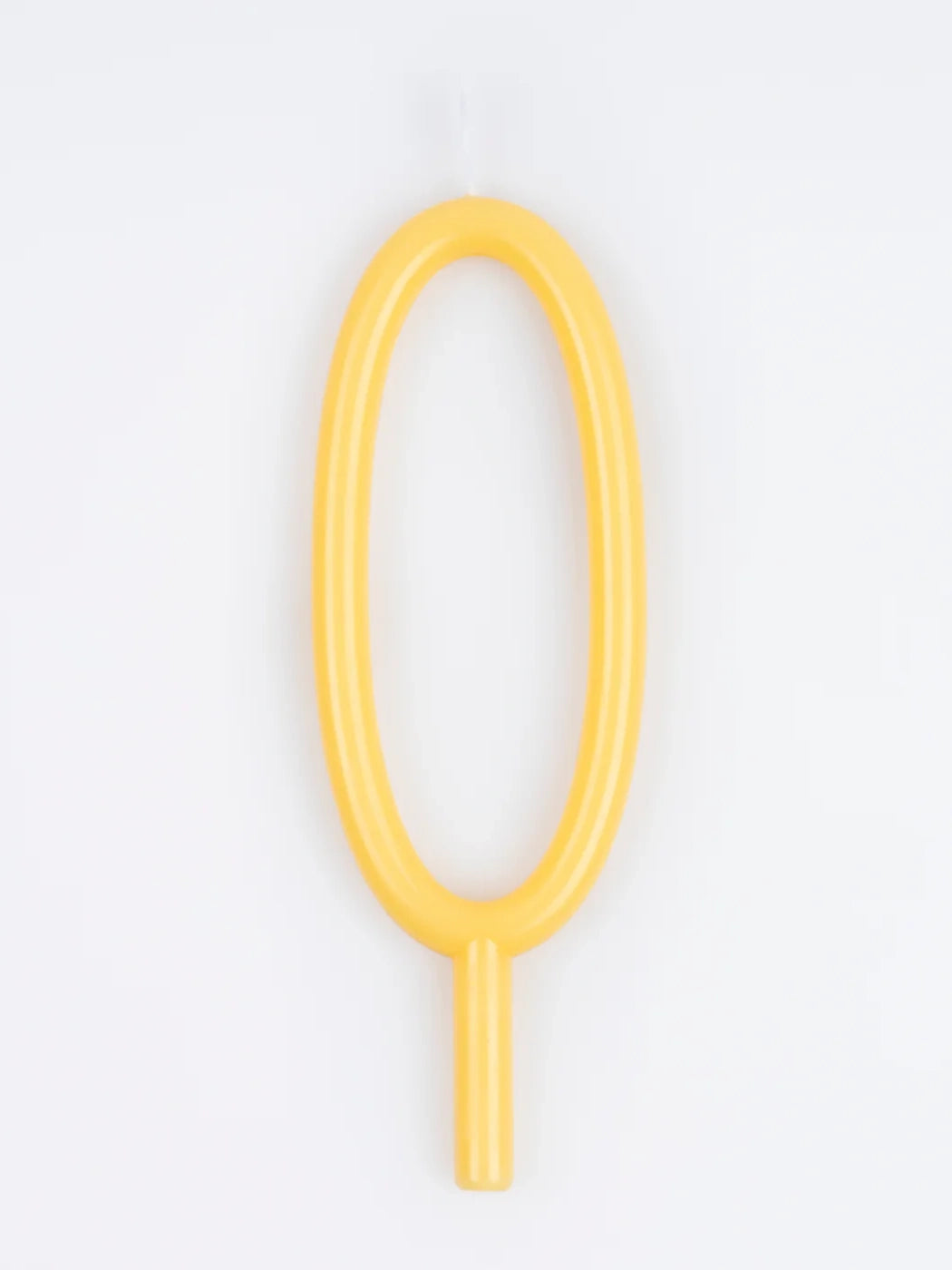 Slim Number 0 Candle