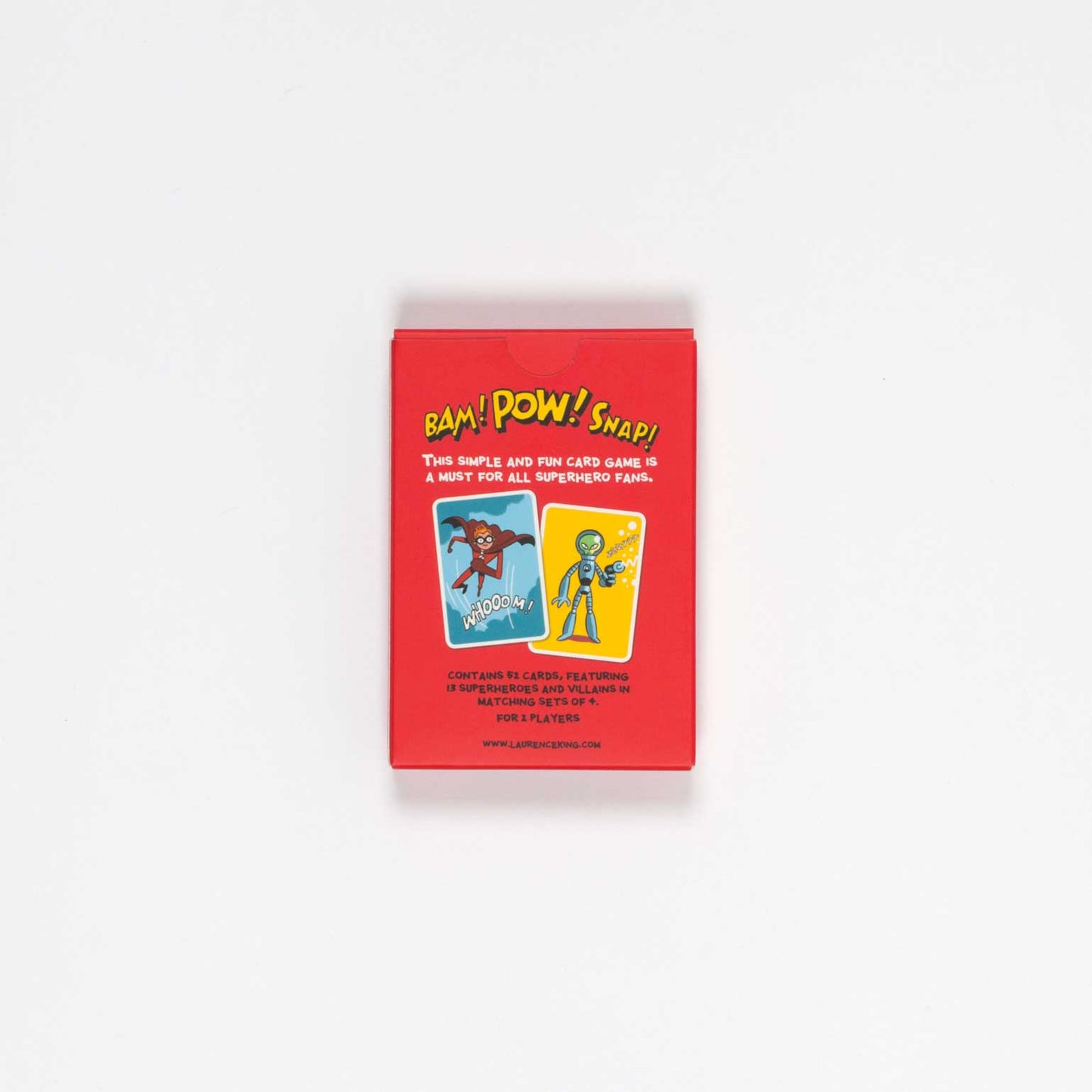 Superhero Snap Card Game