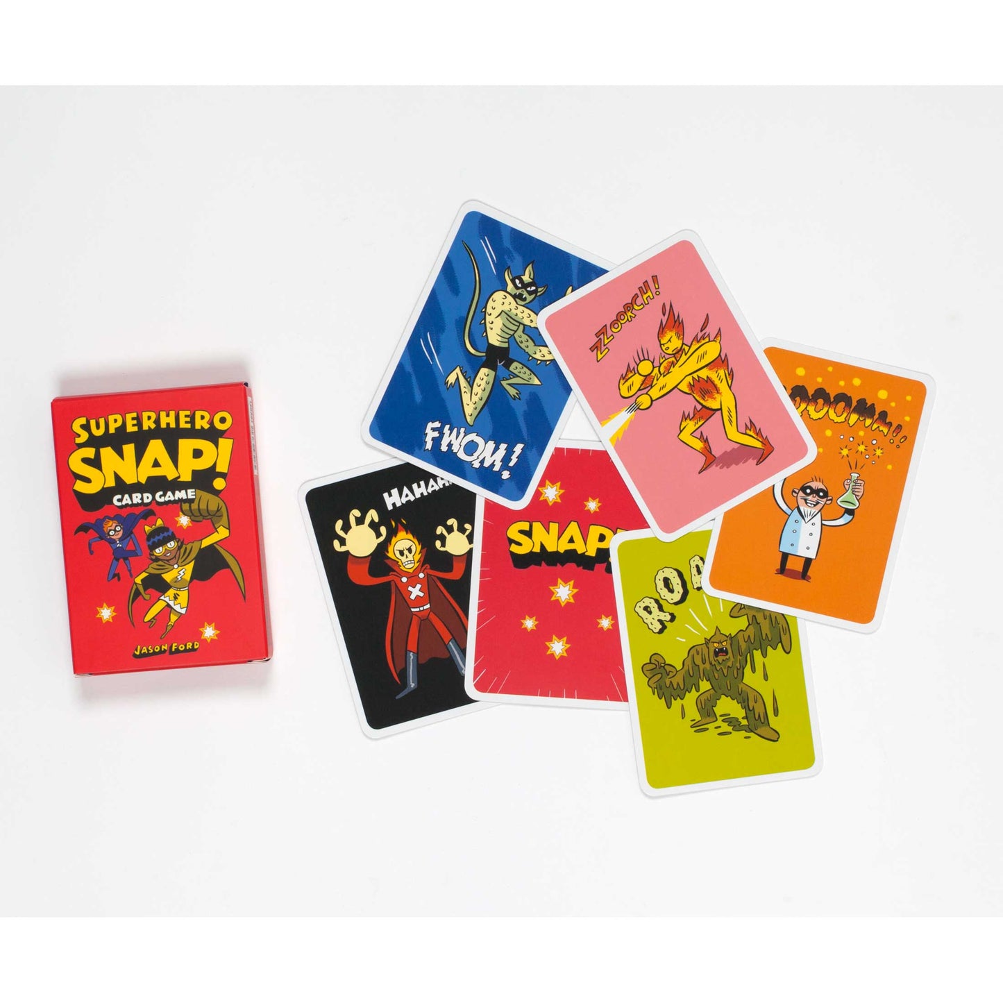 Superhero Snap Card Game