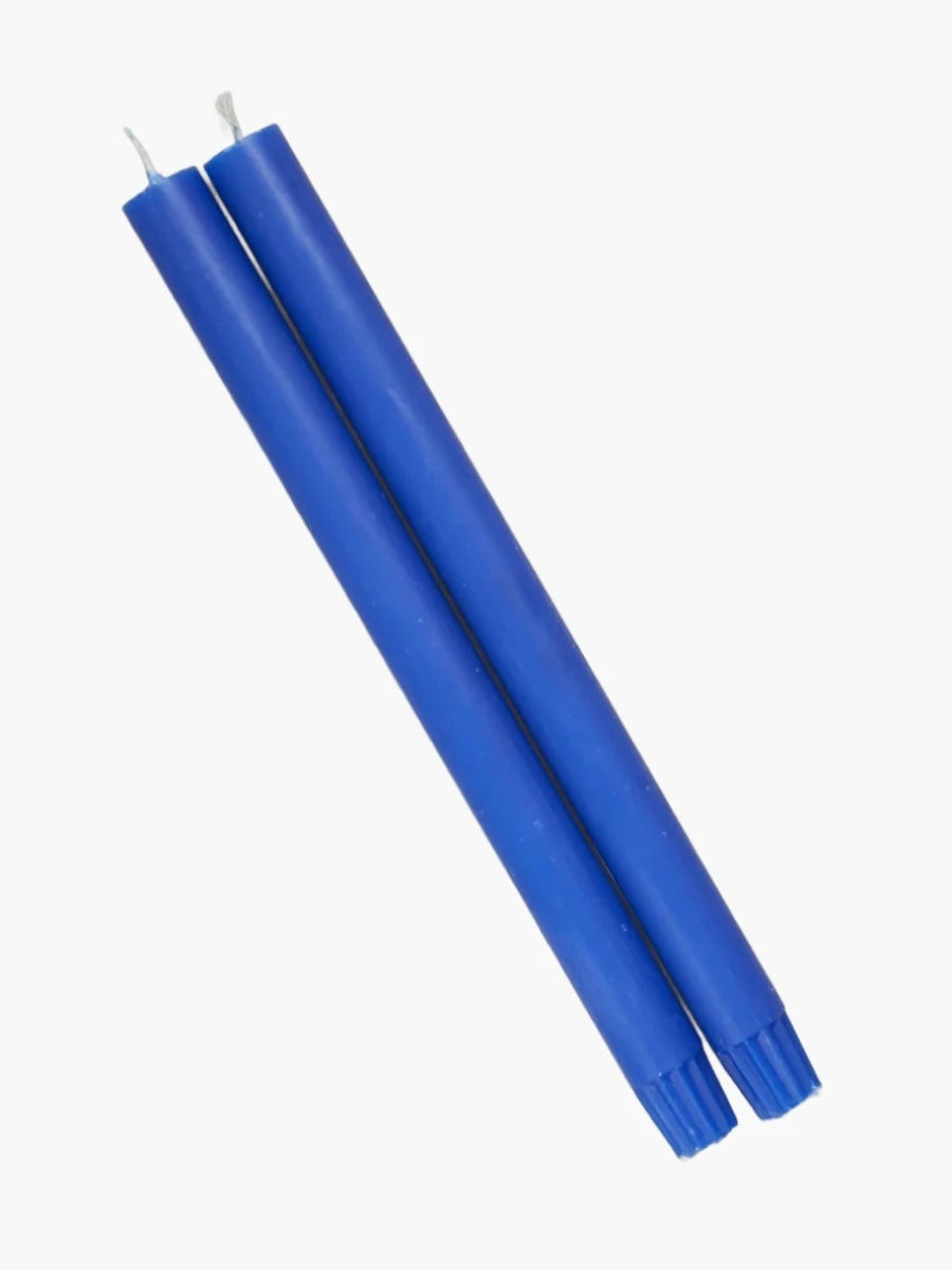 Cobalt Dinner Candle