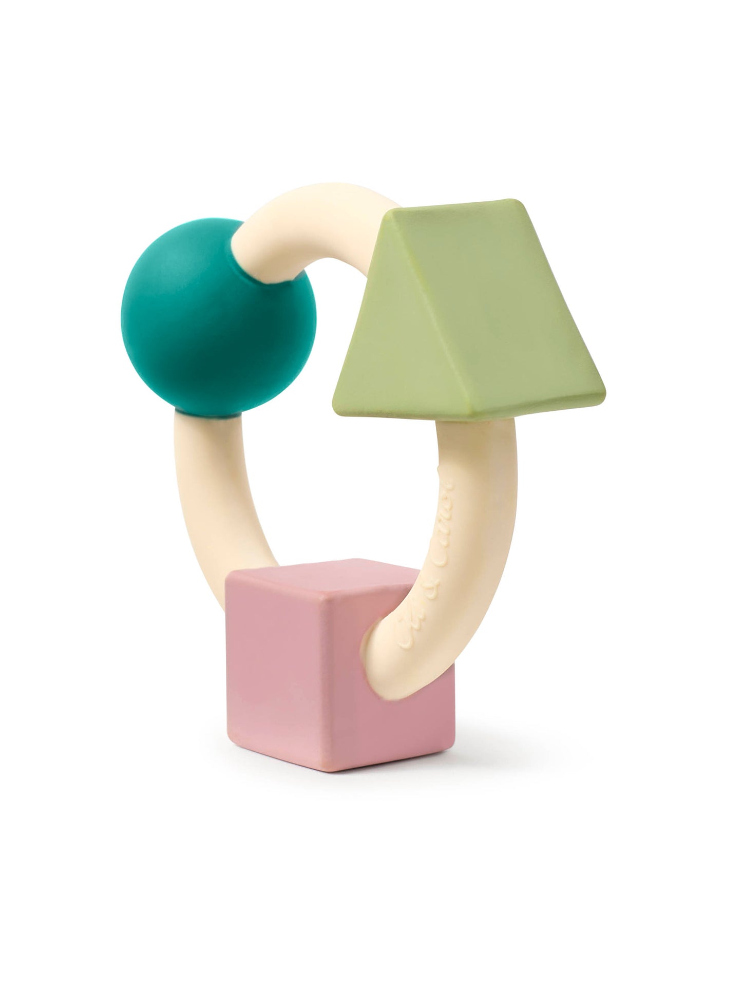 Pastel Bauhaus Movement Teething Ring