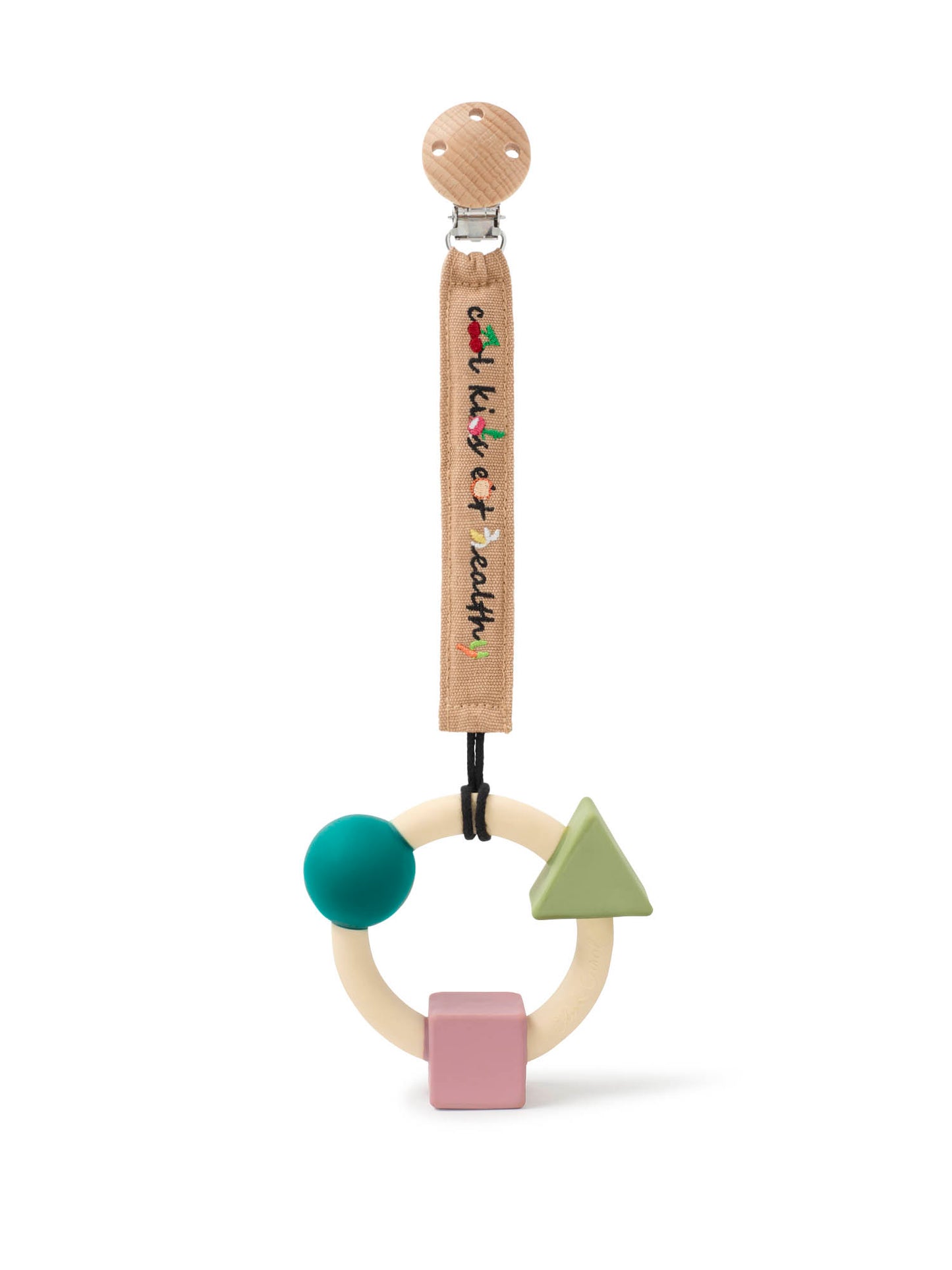 Pastel Bauhaus Movement Teething Ring