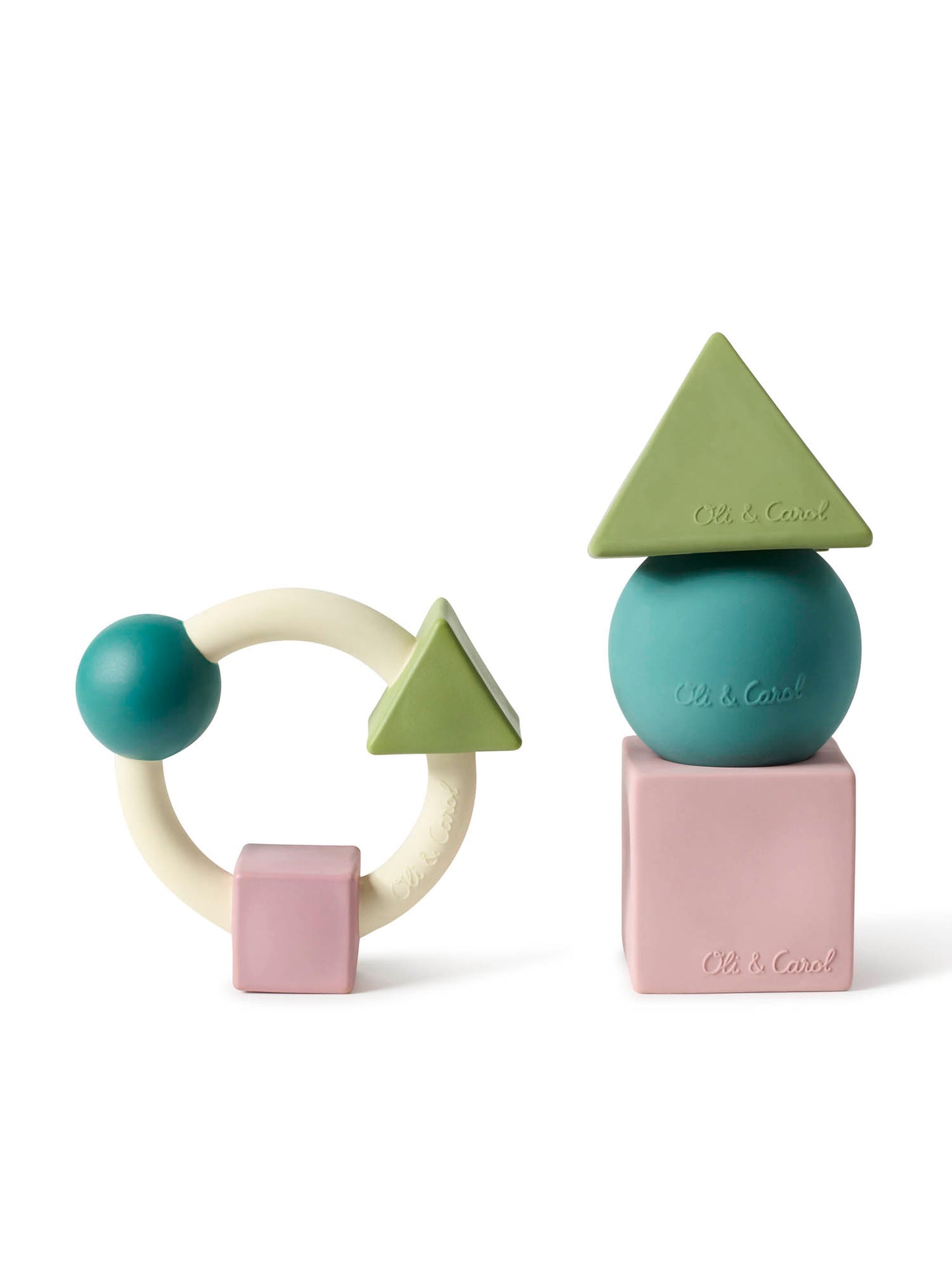 Pastel Bauhaus Movement Teething Ring