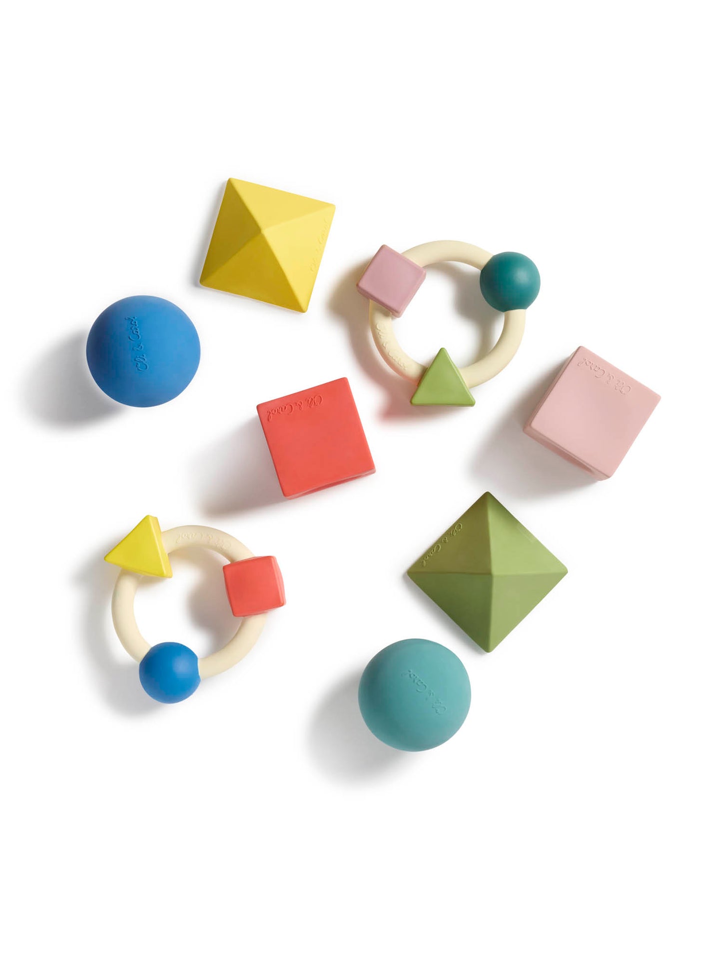 Pastel Bauhaus Movement Teething Ring