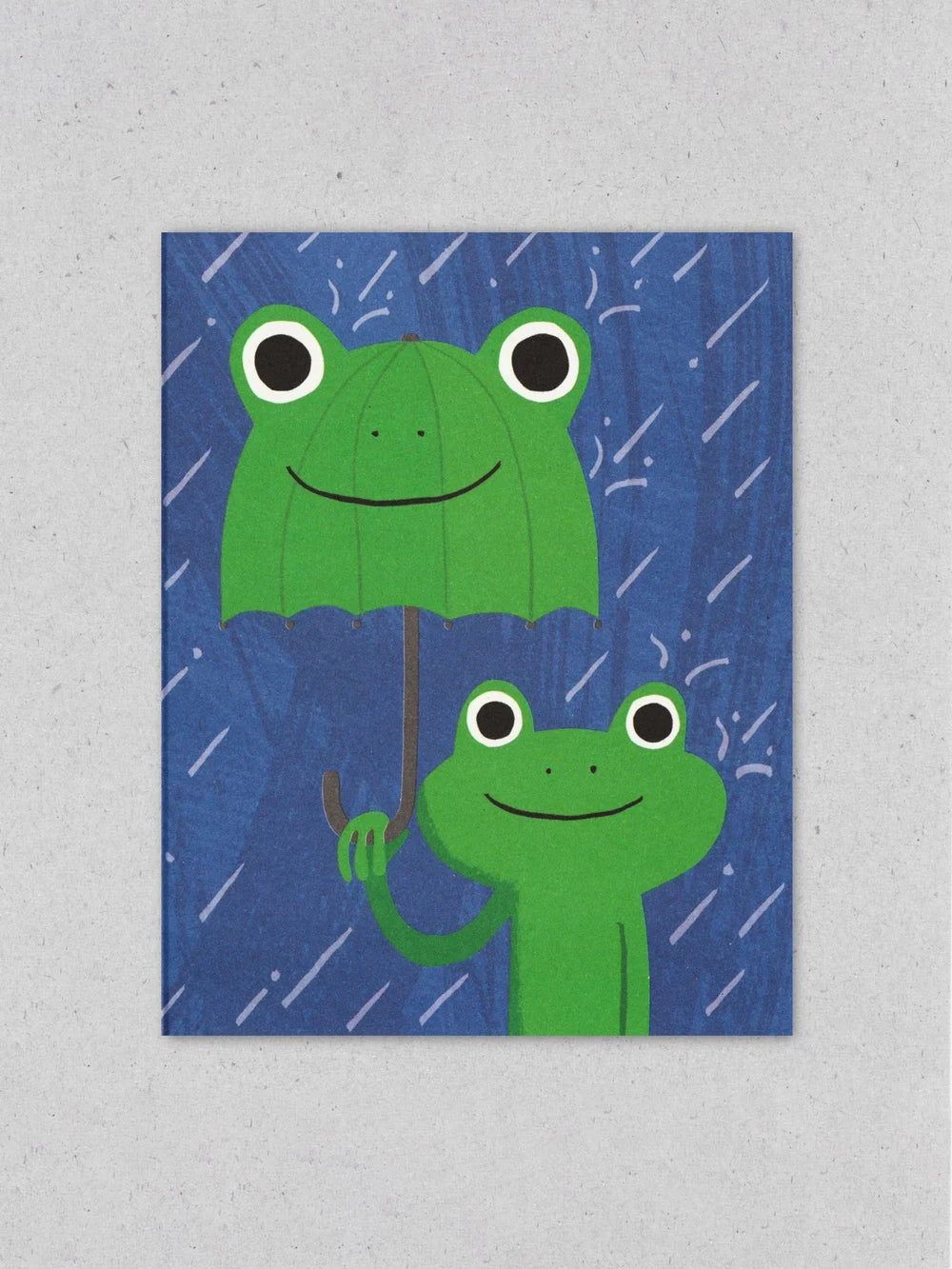 Frog Brolly Card
