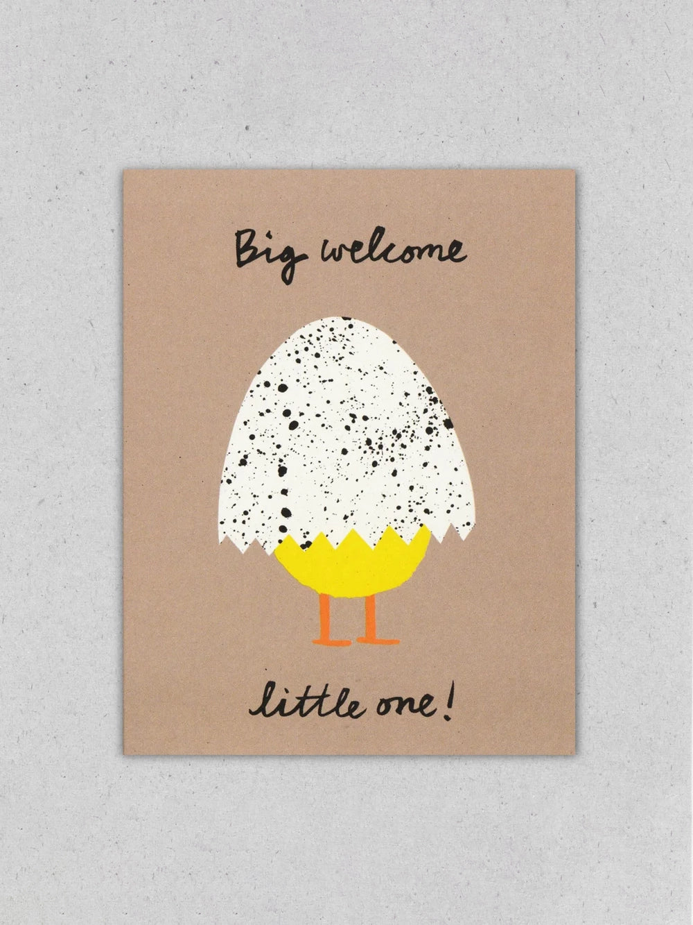 Big Welcome Card